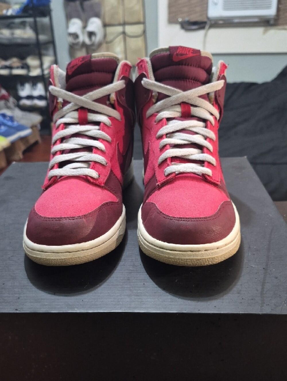 Nike Dunk High Rare 'Hyper Red' (2012) M10/W11.5 EUC - Picture 4 of 10
